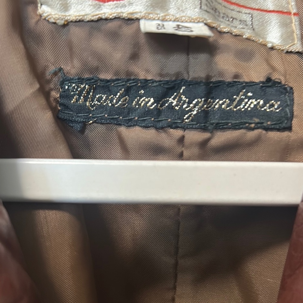 Brown Leather Jacket - Picture 6 of 6